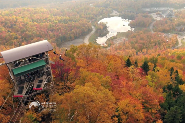 Ziptrek présenté sur France TV