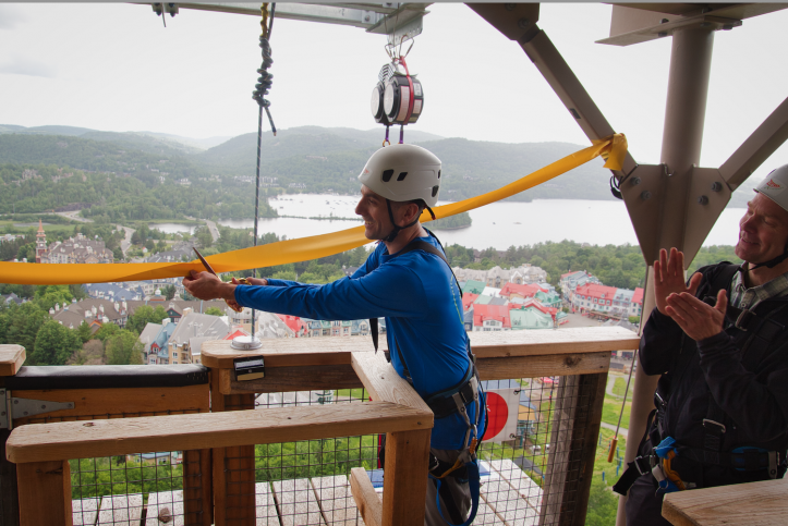 Attention : Nouvelle activité extrême à Mont-Tremblant !