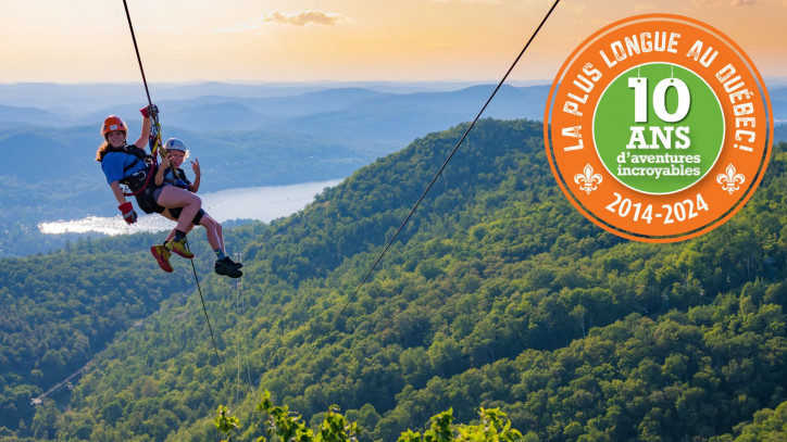 A Decade of Adventure: Celebrating 10 Years of Ziptrek Tremblant
